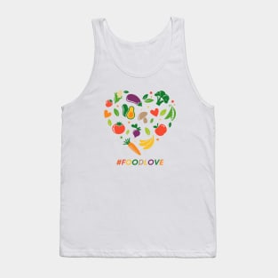 Foodies Foodlove hashtag Tank Top